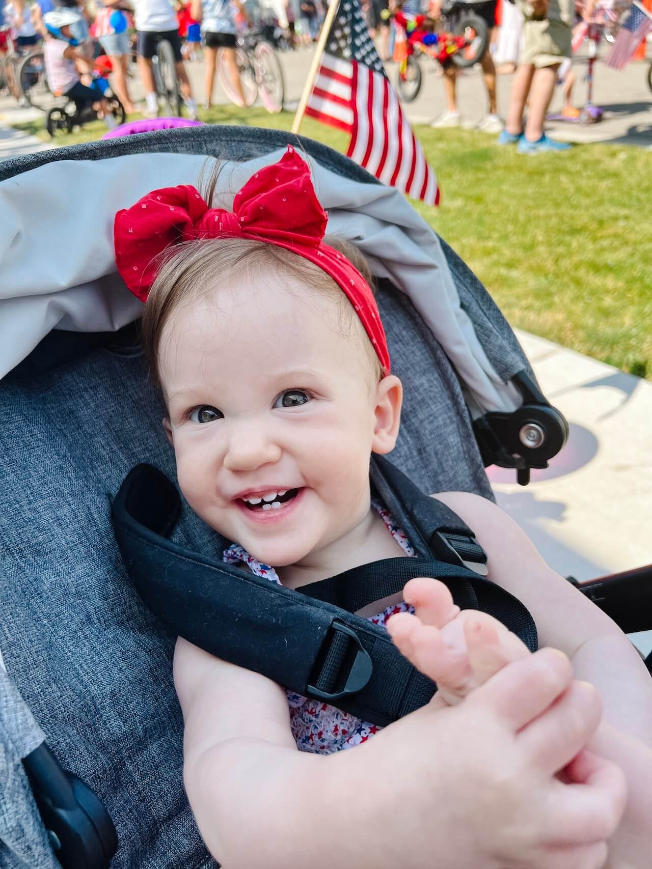 baby beatrice at fourth of july parade - M Loves M @marmar