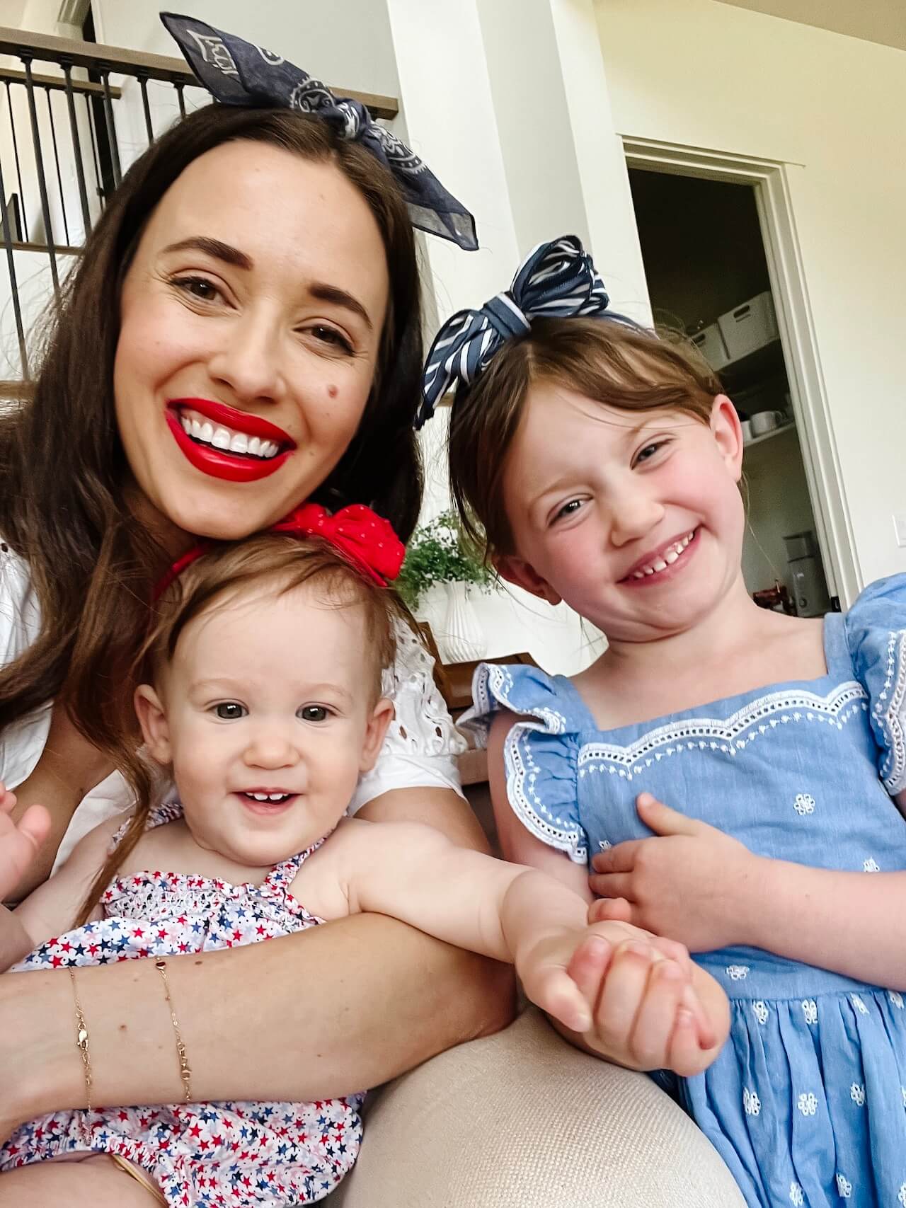 mom and daughters fourth of july style - M Loves M @marmar