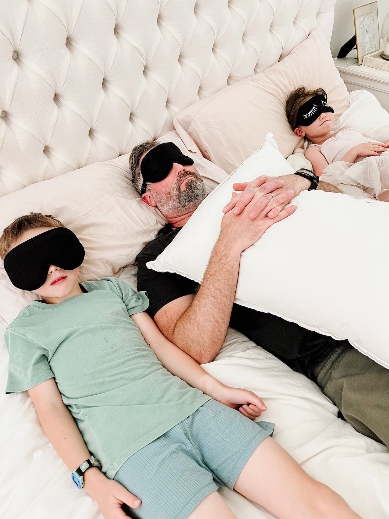 nap time with eye masks